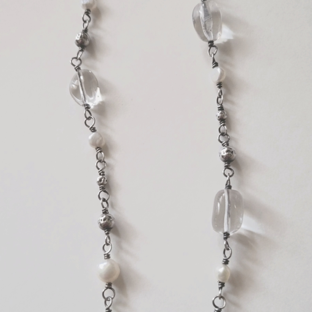 Silpada sterling silver necklace.